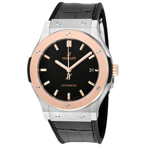 Hublot Classic Fusion Automatic Matte Black Dial 